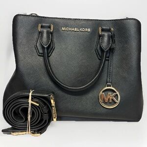 Michael Kors Sheila Medium Handbag Satchel with Crossbody Strap #5584